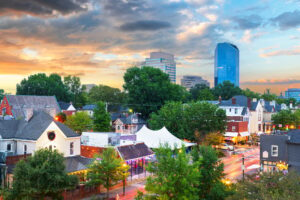 Lexington, Kentucky, USA Downtown Cityscape