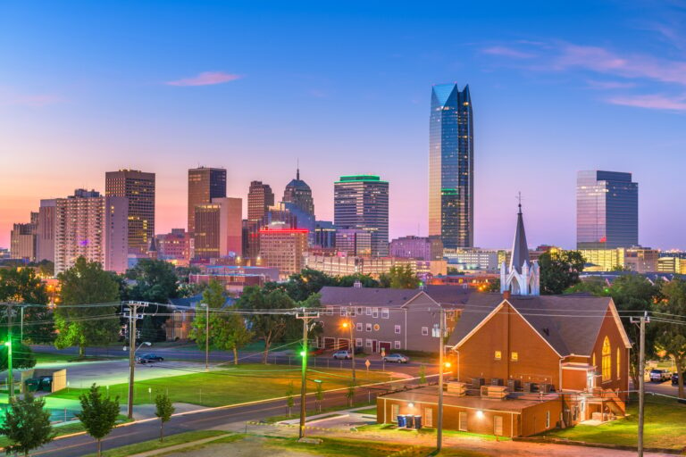 Oklahoma City, Oklahoma, USA Skyline